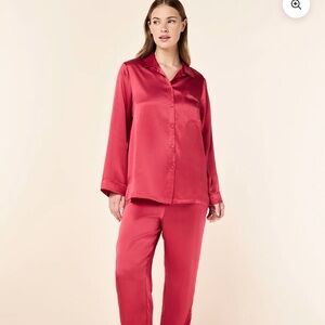 Silk green Pajama Set